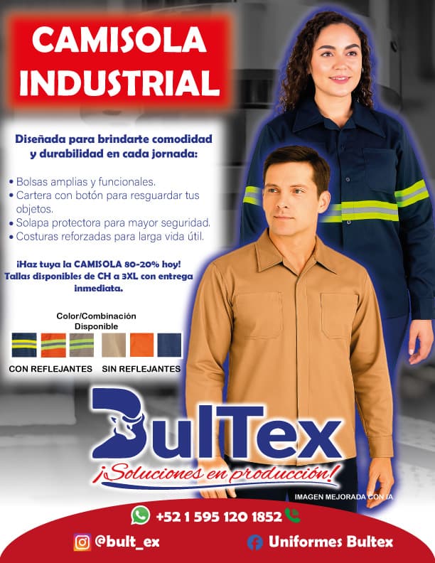 Camisola De Gabardina 80/20 S/r Uso Rudo